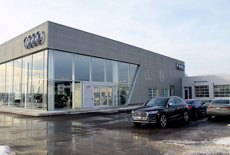 industrial - car dealership