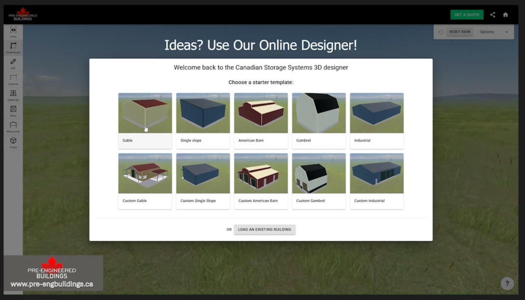 building designer tool image