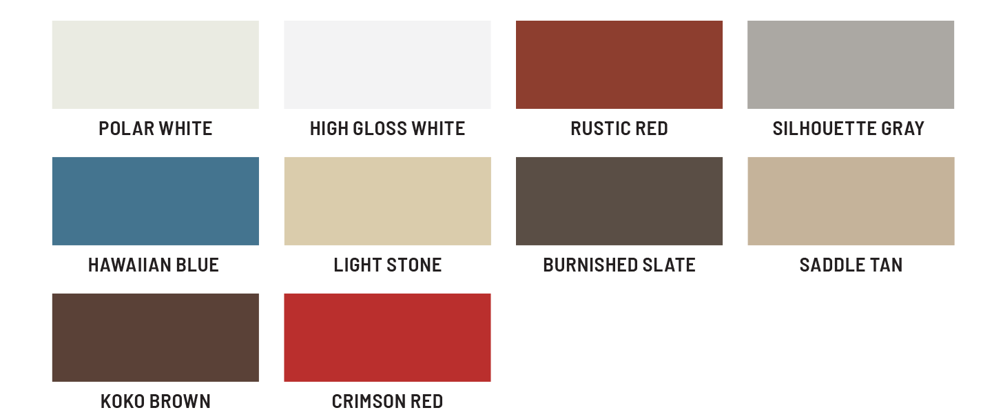 standard colours