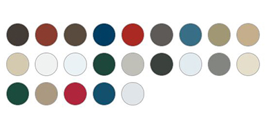 PBR roof colours